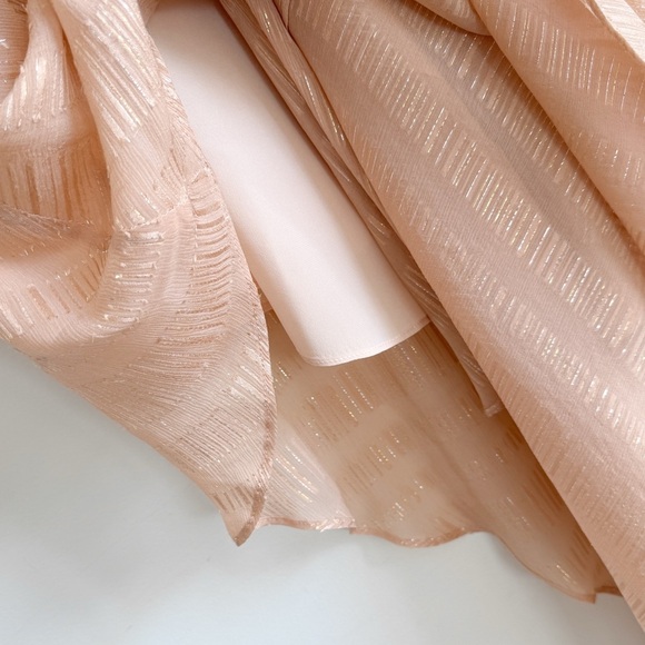RONNY KOBO • Yuval Silk Dress in Peach - Picture 7 of 14